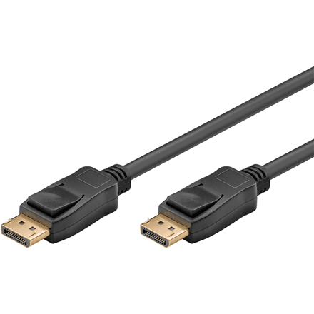 Goobay | DisplayPort to DisplayPort Connector Cable | 64799 | Black | 3 m – image 1