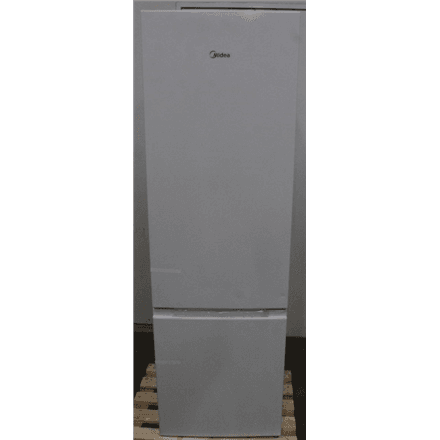 SALE OUT. Midea MDRB369FGE01 Refrigerator, E, Freestanding, Combi, Height 177.3 cm, Fridge net L, Freezer net L, White · SALE OUT. Midea Refrigerator · MDRB369FGE01 – image 1