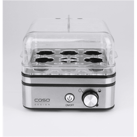 Caso | Egg cooker | E9 | Stainless steel | 400 W | Functions 13 cooking levels – image 1