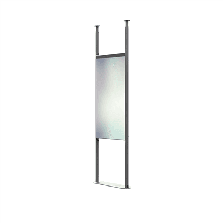 EDBAK | Ceiling mount | MWDFC | 46-55 " | Maximum weight (capacity) 50 kg | Black – image 1