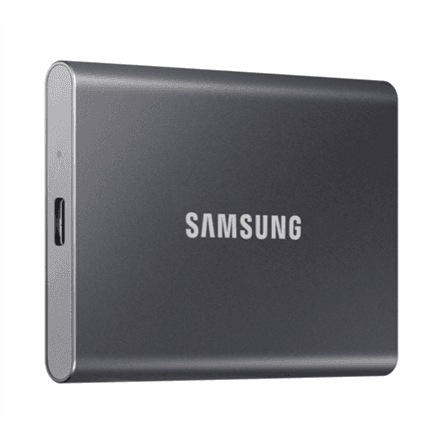 Portable SSD | T7 | 2000 GB | USB 3.2 | Gray – nuotrauka 1