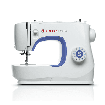 Singer | Sewing Machine | M3405 | Number of stitches 23 | Number of buttonholes 1 | White – image 1