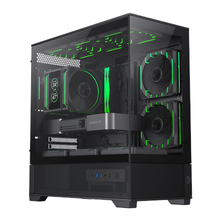 Gamemax Case | VISTA 2 MB | M-ATX – image 1