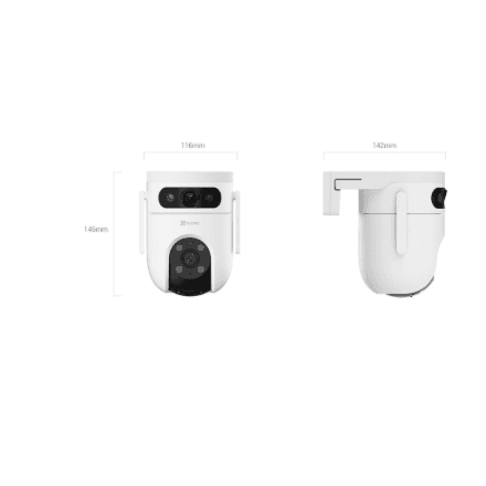 EZVIZ IP Camera CS-H9C (5MP+5MP) 4mm Color night vision,Human/Vehicle detection,Smart tracking iki 8m,Active defense,two way talk, 8xdigital | EZVIZ – image 1