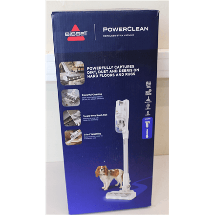 SALE OUT. Bissell Stick Vacuum · PowerClean · Cordless operating – nuotrauka 1