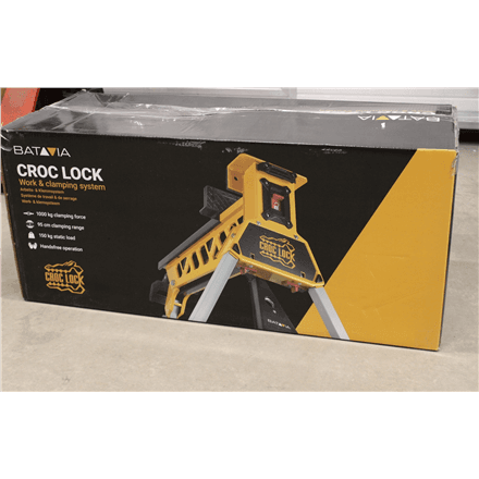 SALE OUT. Batavia Croc Lock work/clamp station · SALE OUT. Batavia B.V. · Croc Lock Workbench and Clamping Station – nuotrauka 1