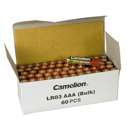 Camelion | AAA/LR03 | Plus Alkaline | 60 pc(s) – nuotrauka 1