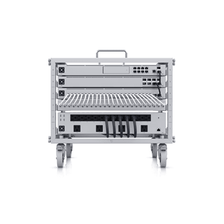 Ubiquiti U-Rack-6U-TL Toolless Mini Rack 6U 24-Port Blank Keystone Patch Panel | Ubiquiti – image 1