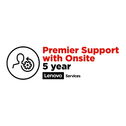 Lenovo | Warranty | 5Y Premier Support (Upgrade from 3Y Courier/Carry-in) | 5 year(s) – image 1
