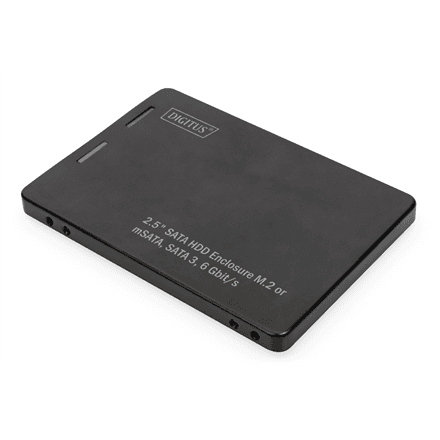 Digitus 2.5" SATA HDD Enclosure M.2 or mSATA | DA-71118 – image 1