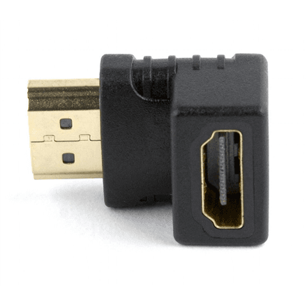 Cablexpert HDMI right angle adapter, 90° downwards | Cablexpert – nuotrauka 1