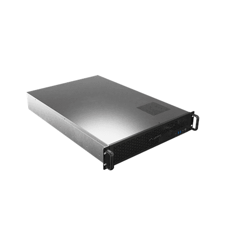 Lanberg Rackmount server chassis E-ATX 650/12 19"/2U | SC01-6502-12B – nuotrauka 1