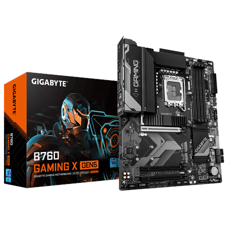 Gigabyte B760 GAMING X GEN5 · Processor family Intel · Processor socket LGA1700 – nuotrauka 1