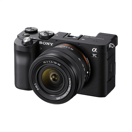 Sony Full-frame Mirrorless Interchangeable Lens Camera with Sony FE 28-60mm F4-5.6 Zoom Lens – nuotrauka 1