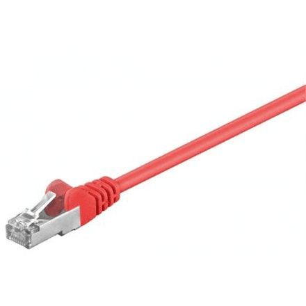 Goobay | CAT 5e patchcable, F/UTP, red | Red – nuotrauka 1