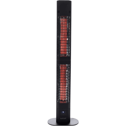 SUNRED | Heater | RD-DARK-3000L, Valencia Dark Lounge | Infrared | 3000 W | Black | IP55 – image 1