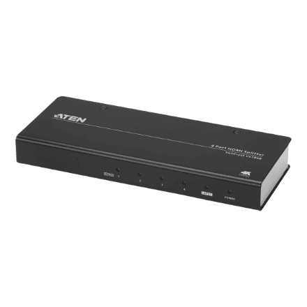 Aten | 4-Port True 4K HDMI Splitter | VS184B | Warranty 24 month(s) – image 1