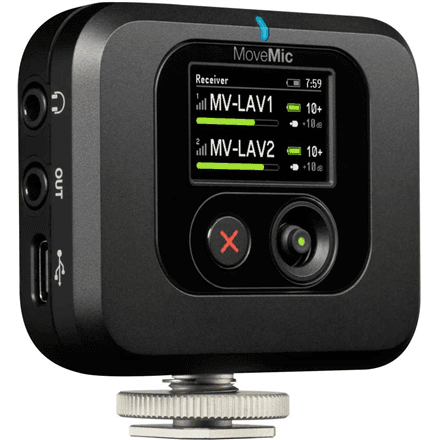 Shure Wireless Receiver For MoveMic | MV-R-Z6 – image 1