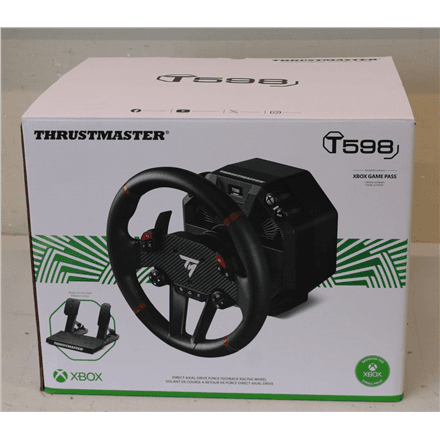 SALE OUT. Thrustmaster T-598 X Racing Wheel, for Xbox Series X/S, Black · Thrustmaster Racing Wheel, for Xbox Series X/S, PC · T-598 X – nuotrauka 1