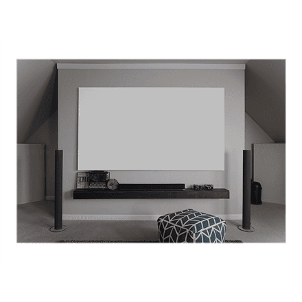 Elite Screens | Fixed Frame Projection Screen | AR110WH2 | Diagonal 110 " | 16:9 | Black – nuotrauka 1