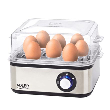Adler | Egg boiler | AD 4486 | Stainless steel | 800 W – image 1