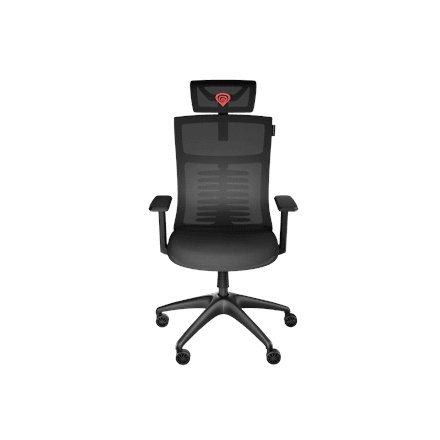 Genesis Ergonomic Chair Astat 200 Base material Nylon; Castors material: Nylon with CareGlide coating | Black – nuotrauka 1