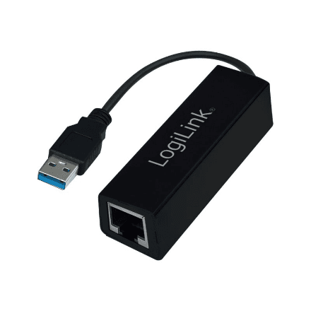 Logilink | UA0184A, USB 3.0 to Gigabit Ethernet Adapter – nuotrauka 1
