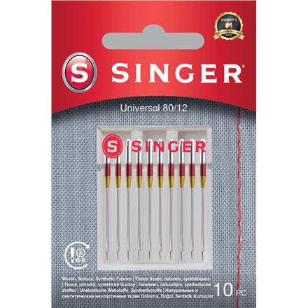 Singer | Universal Needle for Woven Fabrics 80/12 10PK – image 1
