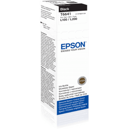 Epson T6641 Ink bottle 70ml | Ink Cartridge | Black – image 1