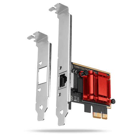 AXAGON PCI-Express network card with 2.5 Gbit/s transmission rate and PXE support | PCEE-G25 – image 1