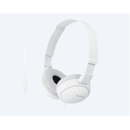 Sony | MDR-ZX110APW.CE7 | Wired | On-Ear | Microphone | White – nuotrauka 1