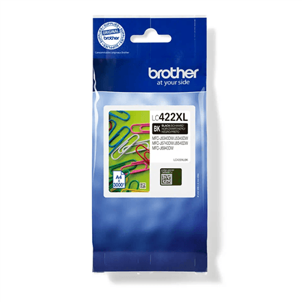 Brother LC422XLBK | Ink Cartridge | Black – nuotrauka 1