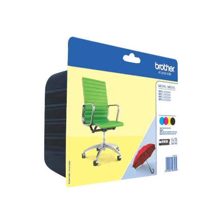 Brother LC229XLVALBP | Ink Cartridge | Black, Cyan, Magenta, Yellow – image 1