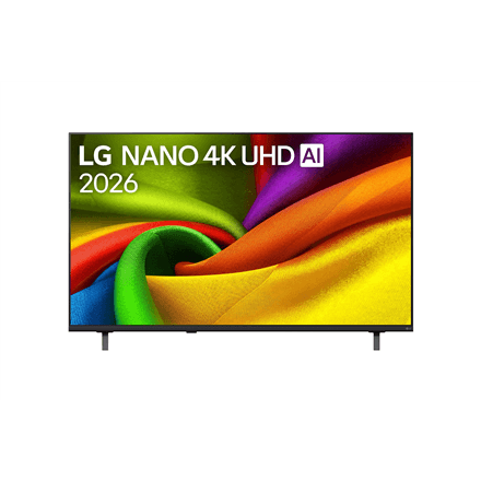 LG NANO 4K AI TV | 55NU800B3LA | 55 | Smart TV | webOS | UHD | Black – nuotrauka 1