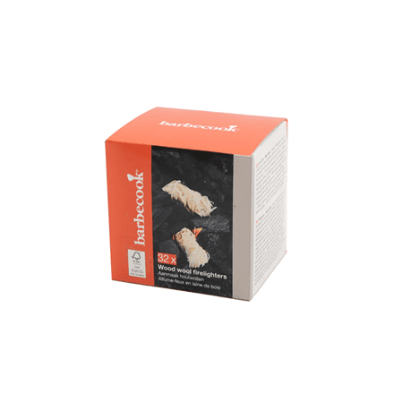 Barbecook | Wood wool firelighters 32 pieces FSC (per 12pcs) | BC-ACC-7426 – image 1