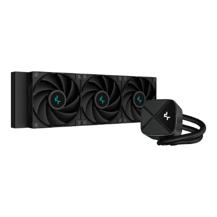 Deepcool | Digital Liquid CPU Cooler | LS720S ZERO DARK | Intel, AMD – image 1