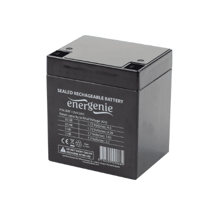 EnerGenie | UPS battery, 12V, 4.5 Ah | BAT-12V4.5AH – image 1