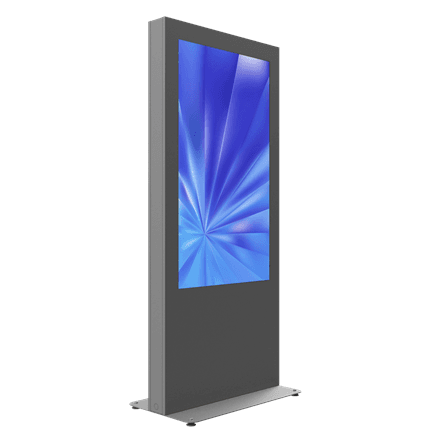 EDBAK Floor stand | IDS09.55 Indoor Public Display Totem | 55 " | Black – image 1