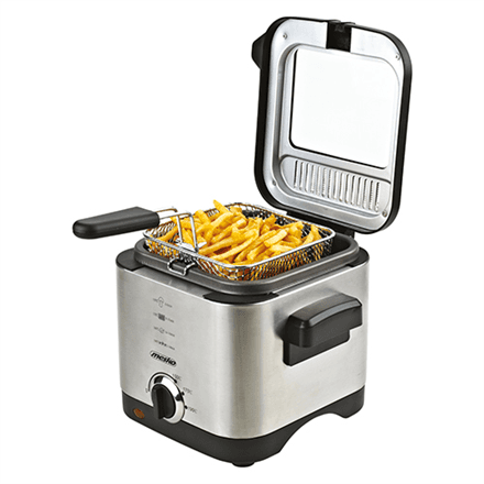 Mesko | Deep Fryer | MS 4910 | Power 900 W | Capacity 1.5 L | Silver – image 1