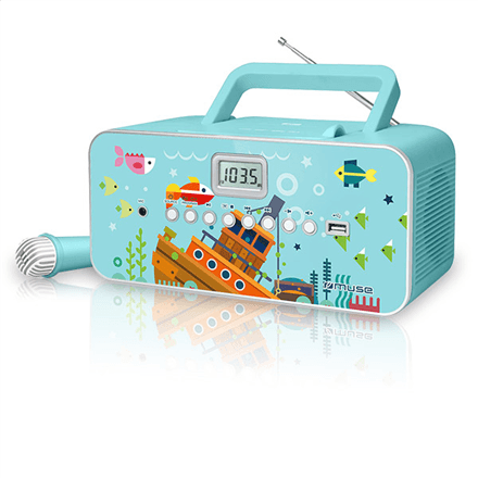 Muse | M-29KB | Portable radio CD/MP3 player with USB | 30 W | Image – image 1