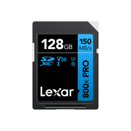 Lexar | Memory Card | Professional 800x PRO | 128 GB | SDXC | Flash memory class UHS-I – nuotrauka 1