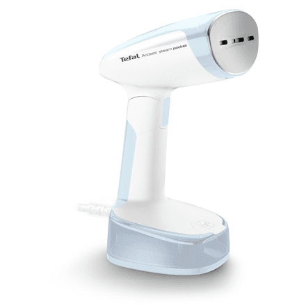 TEFAL | Garment Steamer | DT3041E1 | Handheld | 1300 W | 0.27 L | 20 g/min | White/Blue – image 1