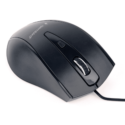 Gembird | Mouse | MUS-4B-02 | Standard | USB | Wired | Black – image 1