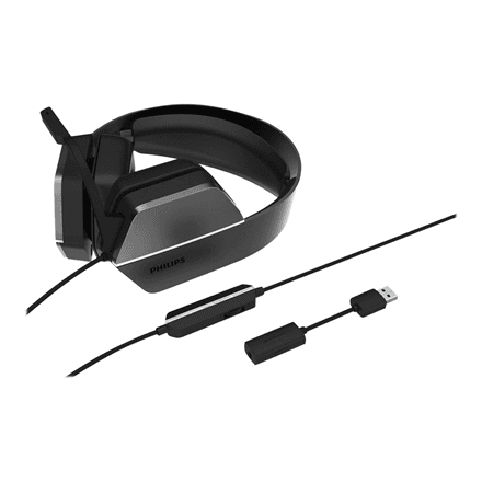 Philips | 4000 Series Gaming Headset | TAG4106BK/00 | Wired | Gaming Headset | On-Ear – image 1