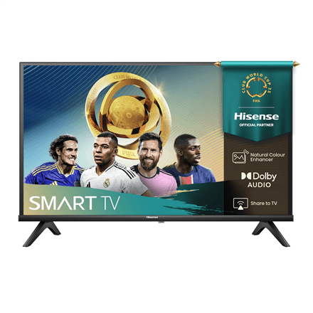 Hisense FHD Smart TV | 40A4Q | 40" | Smart TV | VIDAA OS | FHD | Black – nuotrauka 1
