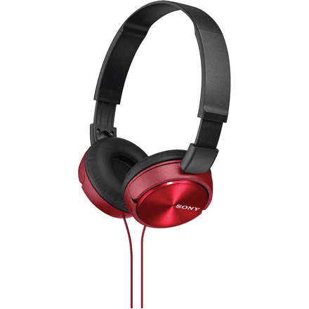 Sony | MDR-ZX310 | Wired | On-Ear | Red – image 1