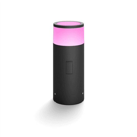 Philips Hue WCA Calla Outdoor Bollard, Black | 8 W | 2000-6500 Hue White Colour Ambiance – image 1