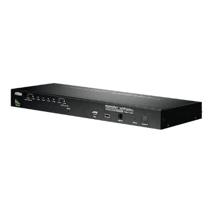 Aten 8-Port PS/2-USB VGA KVM Switch with Daisy-Chain Port and USB Peripheral Support – nuotrauka 1