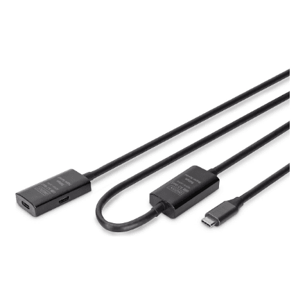 Digitus | Active USB 3.2 Gen1 5G extension cable | DA-73109 | USB-C to USB-C – image 1