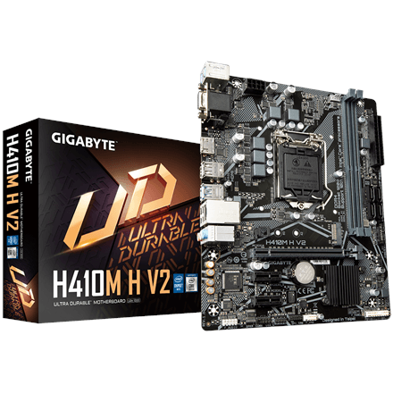 Gigabyte H410M H V2 1.0 M/B – nuotrauka 1